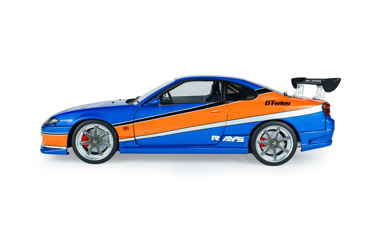 SOLIDO 1/18 NISSAN SILVIA S15 SPEC-S “MONA LISA” TOKYO DRIFT 2006 (S1812205A)