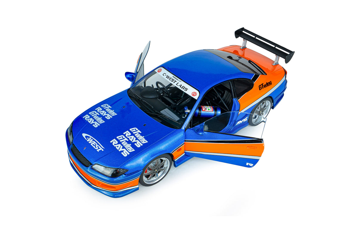 SOLIDO 1/18 NISSAN SILVIA S15 SPEC-S “MONA LISA” TOKYO DRIFT 2006 (S1812205A)
