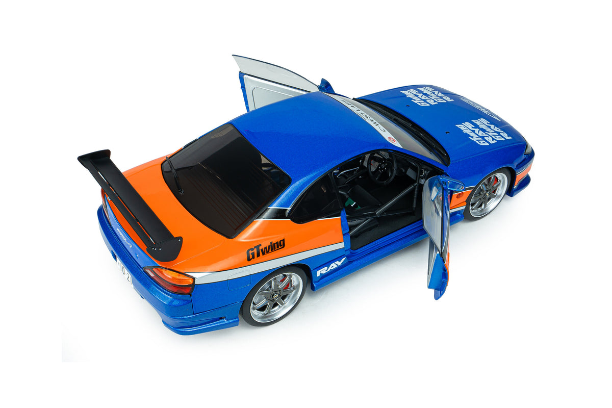 SOLIDO 1/18 NISSAN SILVIA S15 SPEC-S “MONA LISA” TOKYO DRIFT 2006 (S1812205A)