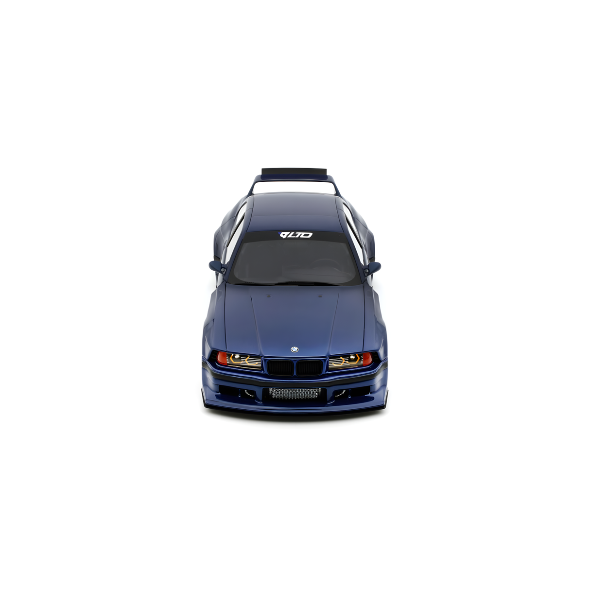 OTTOmobile 1:18 BMW E36 LTO Sedan Turbo Khyzyl Saleem Avus Blue 2023 (OT1174)