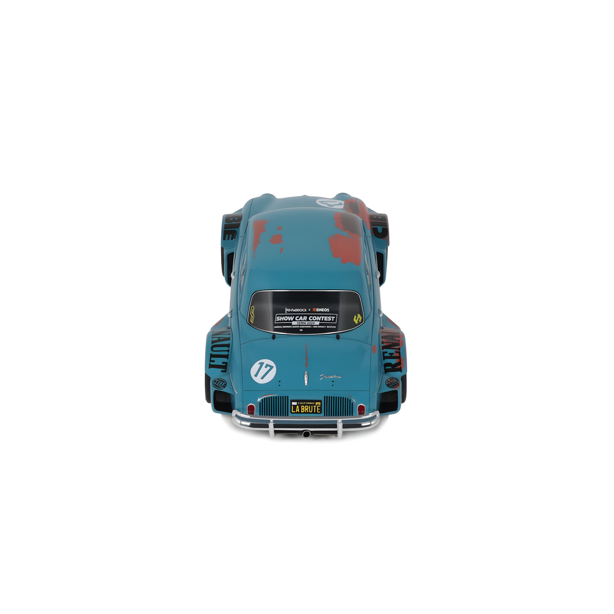 OTTOmobile 1:18 Dauphine La Brute green with Patina best of show SEMA 2024 (OT1268)