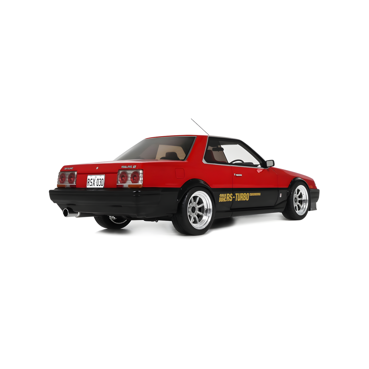 OTTOmobile 1:18 Nissan Skyline 2000 RS-X Turbo (DR 30 Turbo C) Tuning Red 059 1984 (OT1305)