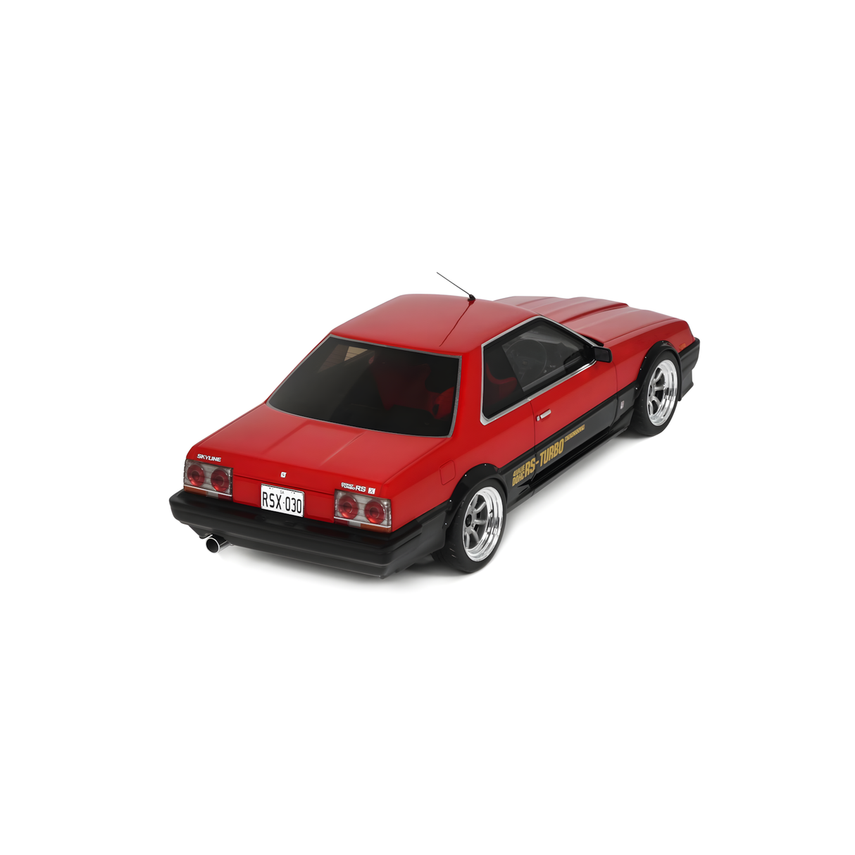 OTTOmobile 1:18 Nissan Skyline 2000 RS-X Turbo (DR 30 Turbo C) Tuning Red 059 1984 (OT1305)