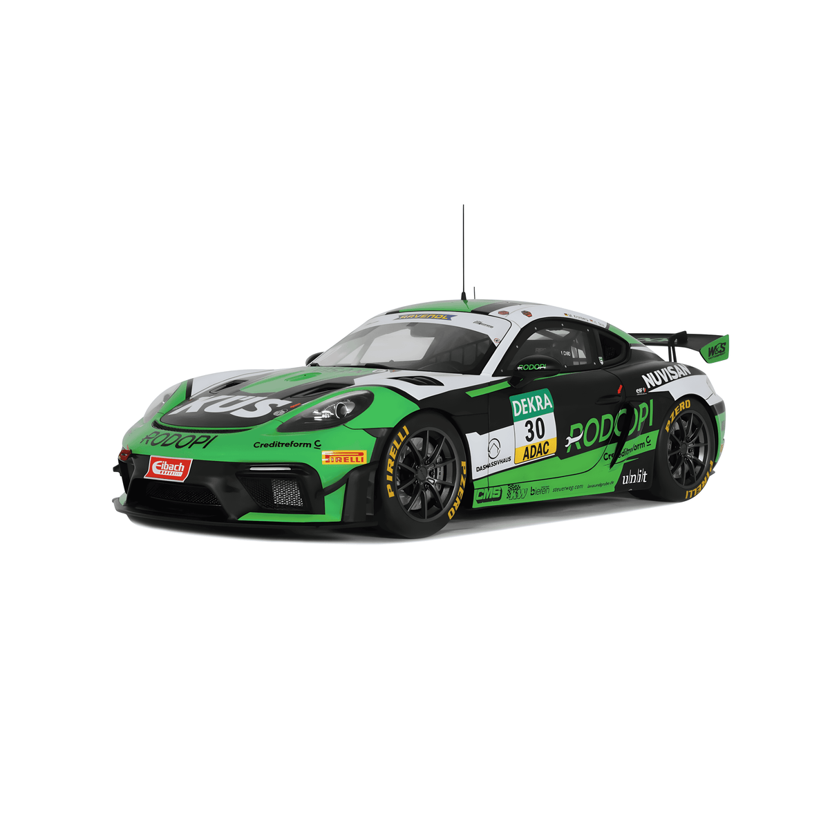 OTTOmobile 1:18 Porsche Cayman 718 GT4 RS Clubsport ADAC GT4 2023 (OT1193)