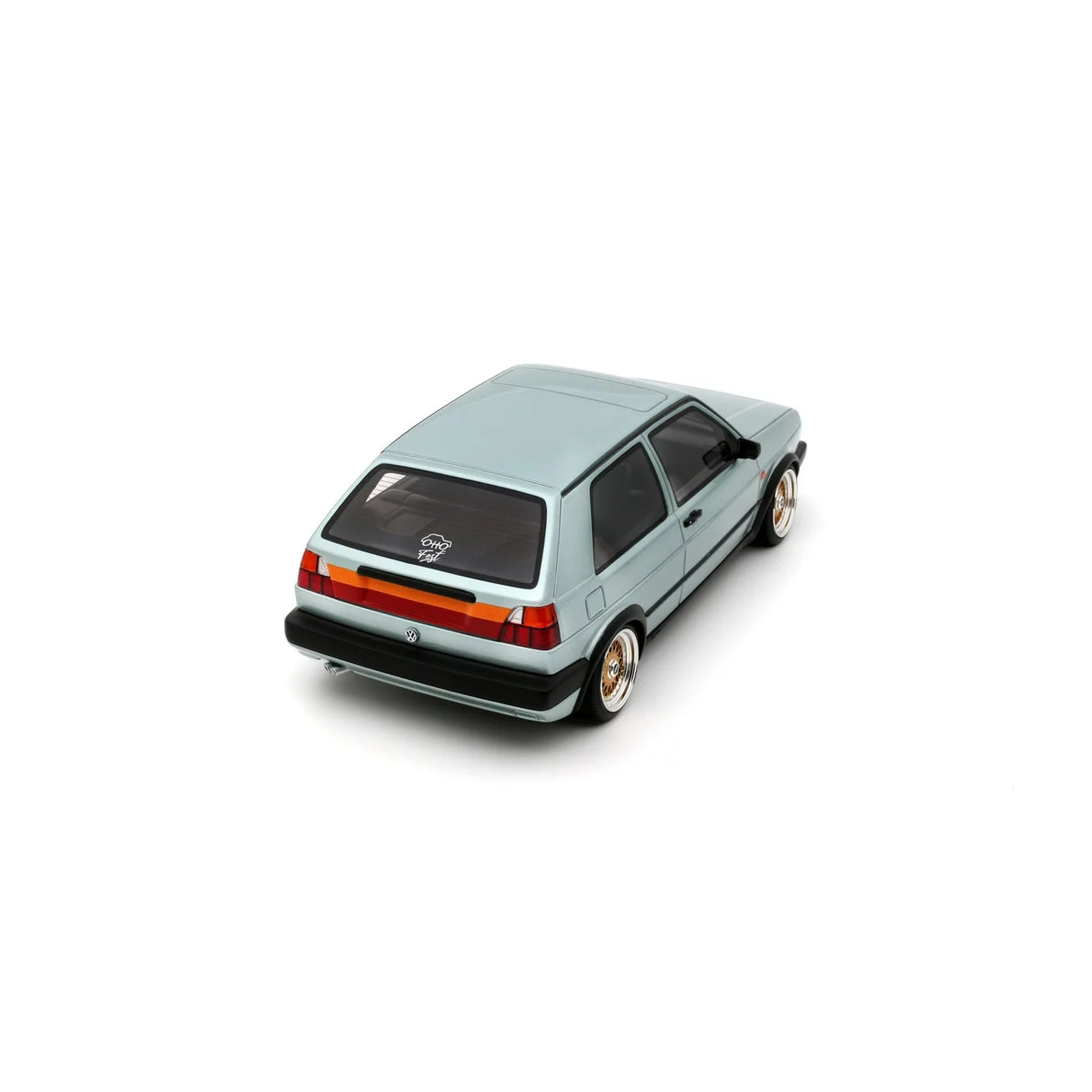 OTTOmobile 1:18 Volkswagen Golf II GTi Stance Calypso Green 1991 (OT1262)