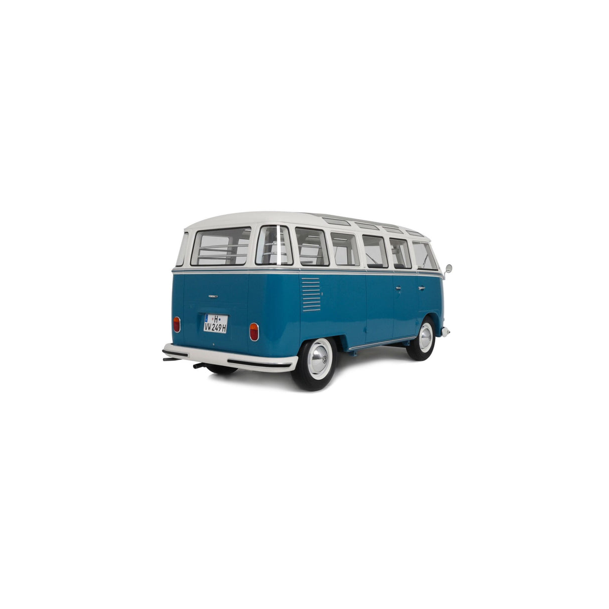 OTTOmobile 1:12 Volkswagen Combi Type 2 (T1) Samba Bus RegattaBlau L 50 F 1962 (G102)