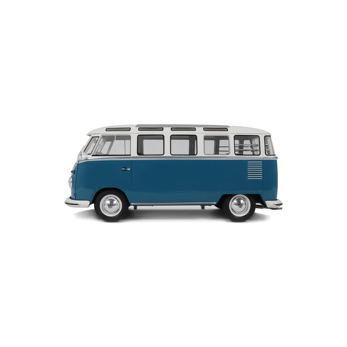 OTTOmobile 1:12 Volkswagen Combi Type 2 (T1) Samba Bus RegattaBlau L 50 F 1962 (G102)