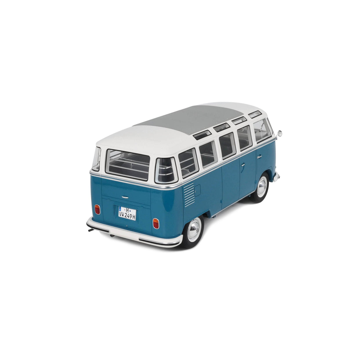 OTTOmobile 1:12 Volkswagen Combi Type 2 (T1) Samba Bus RegattaBlau L 50 F 1962 (G102)