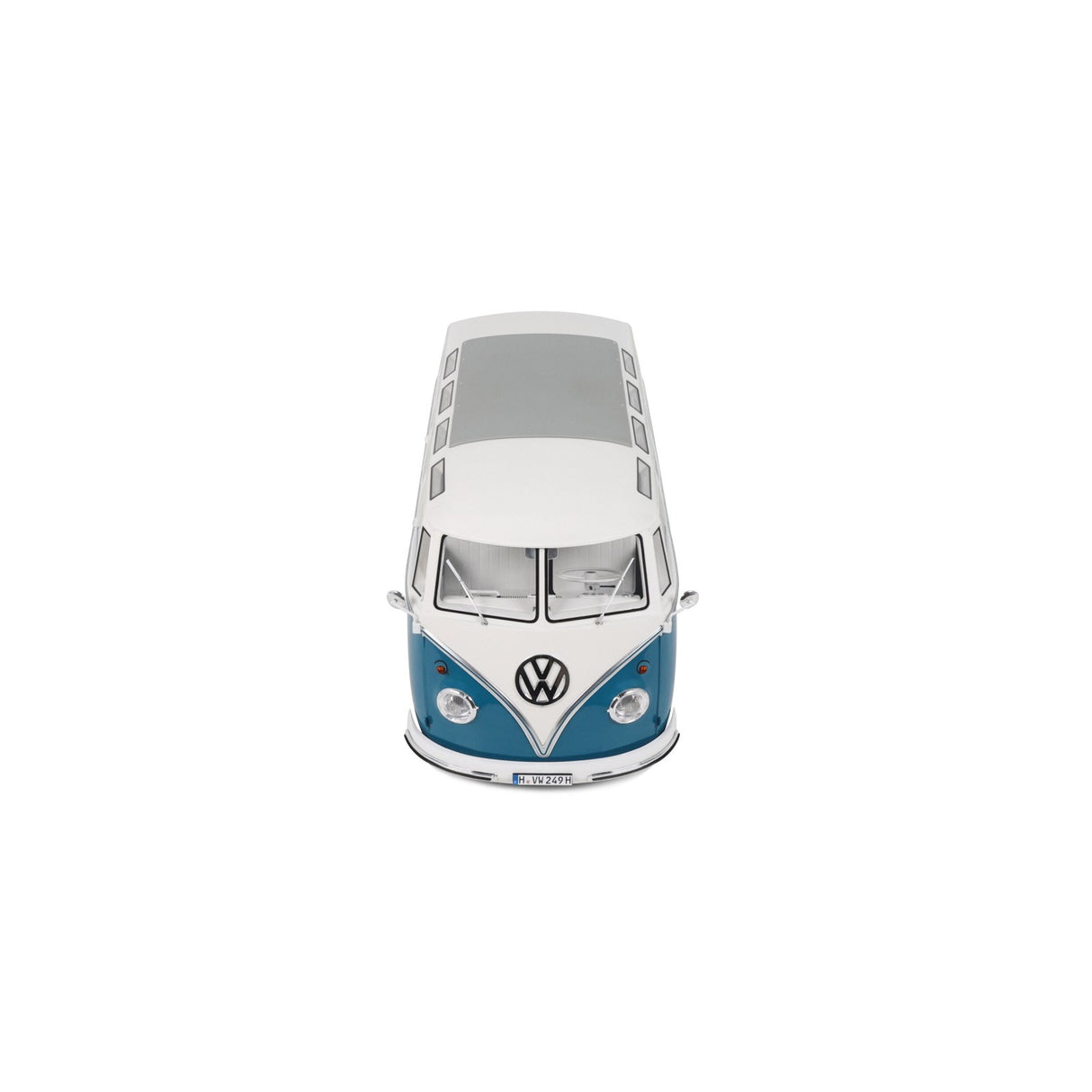 OTTOmobile 1:12 Volkswagen Combi Type 2 (T1) Samba Bus RegattaBlau L 50 F 1962 (G102)