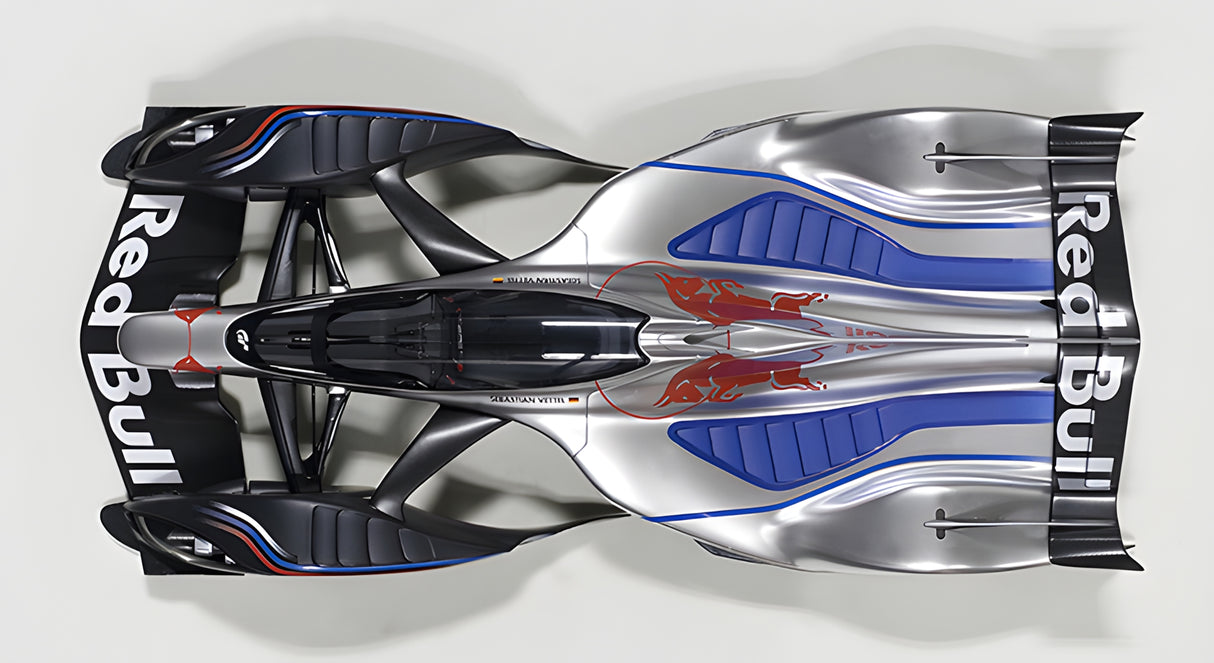 AUTOart 1:18 RED BULL X2014 FAN CAR, HYPER SILVER (18117)