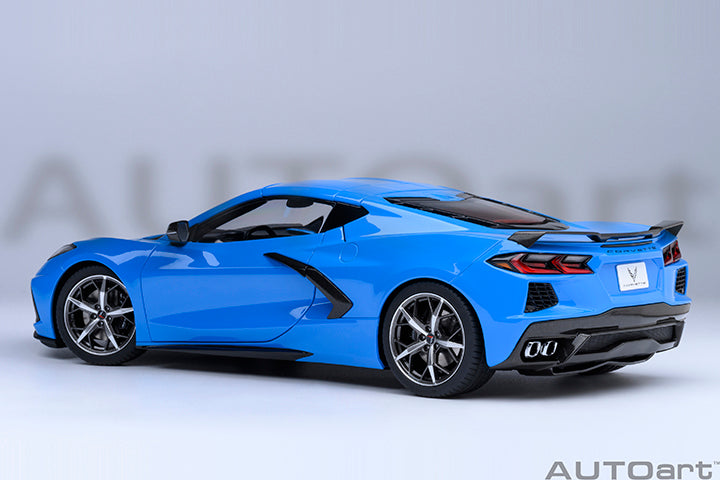 AUTOart 1:18 Chevrolet Corvette C8 Stingray Z51, Rapid Blue (71281)