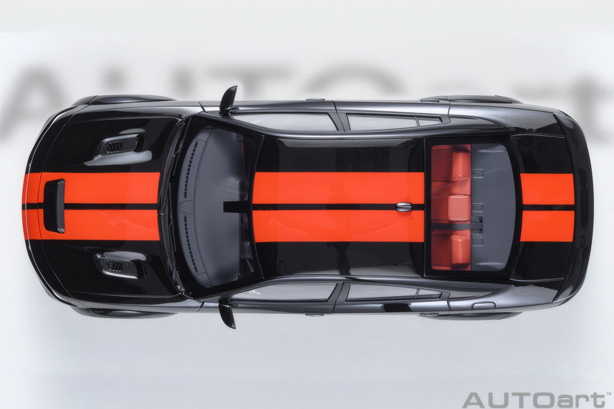 AUTOart 1:18 Dodge Charger SRT Hellcat Redeyejailbreak, Pitch Black (71754)