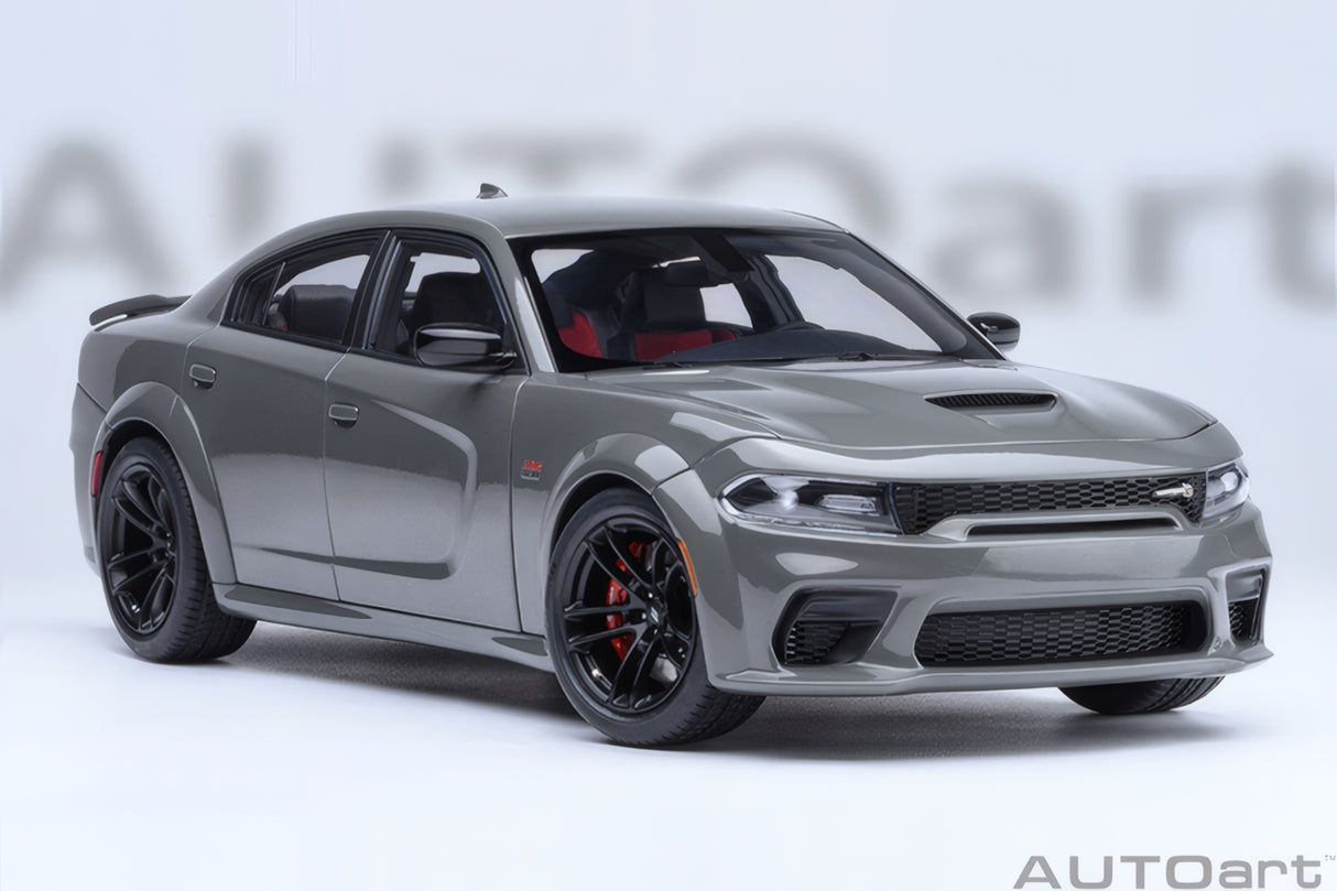 AUTOart 1:18 Dodge Charger Scat Pack Widebody, Destroyer Grey (71756)
