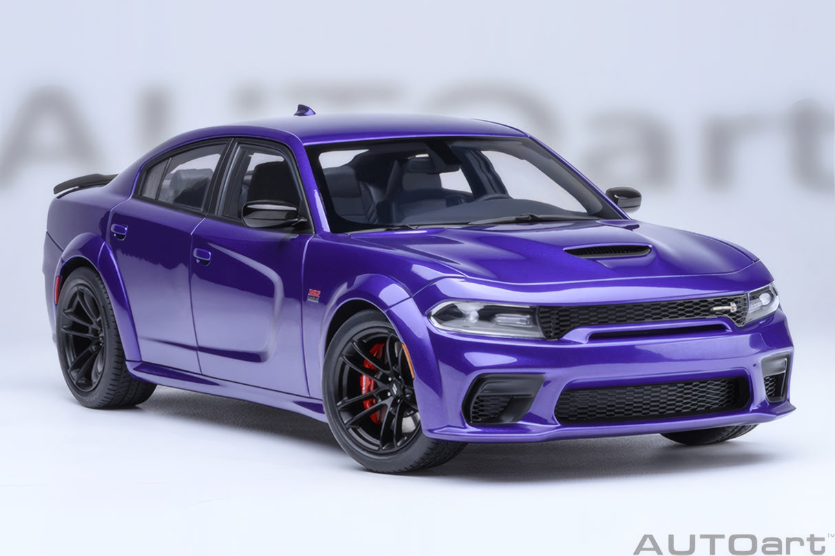 AUTOart 1:18 Dodge Charger Scat Pack Widebody, Plum Crazy (71757)