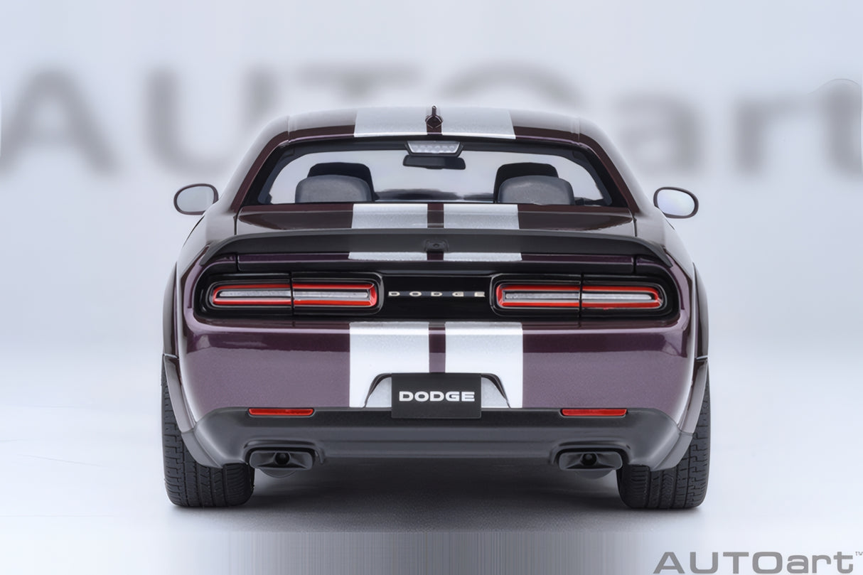 AUTOart 1:18 Dodge Challenger SRT Jailbreak 2022, Hellraisin/Purple (71762)