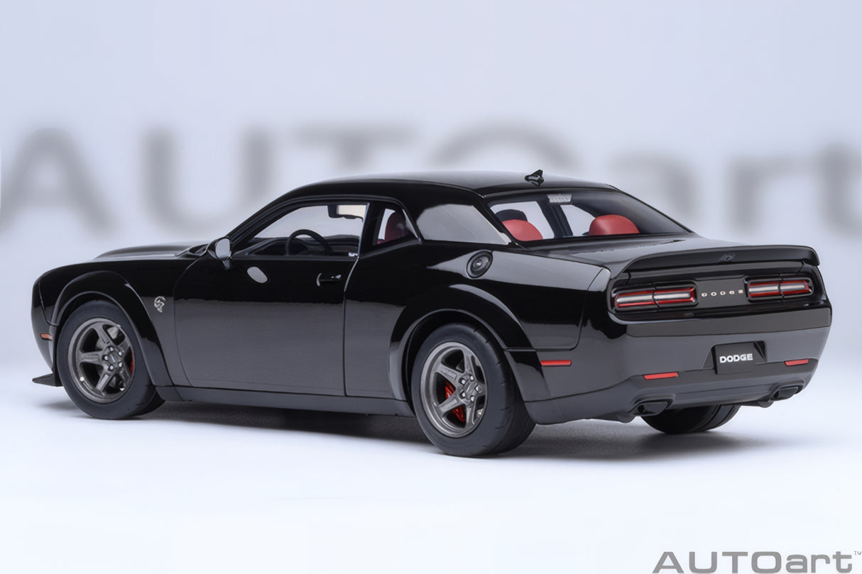 AUTOart 1:18 Dodge Challenger SRT Super Stock 2023, Pitch Black (71765)