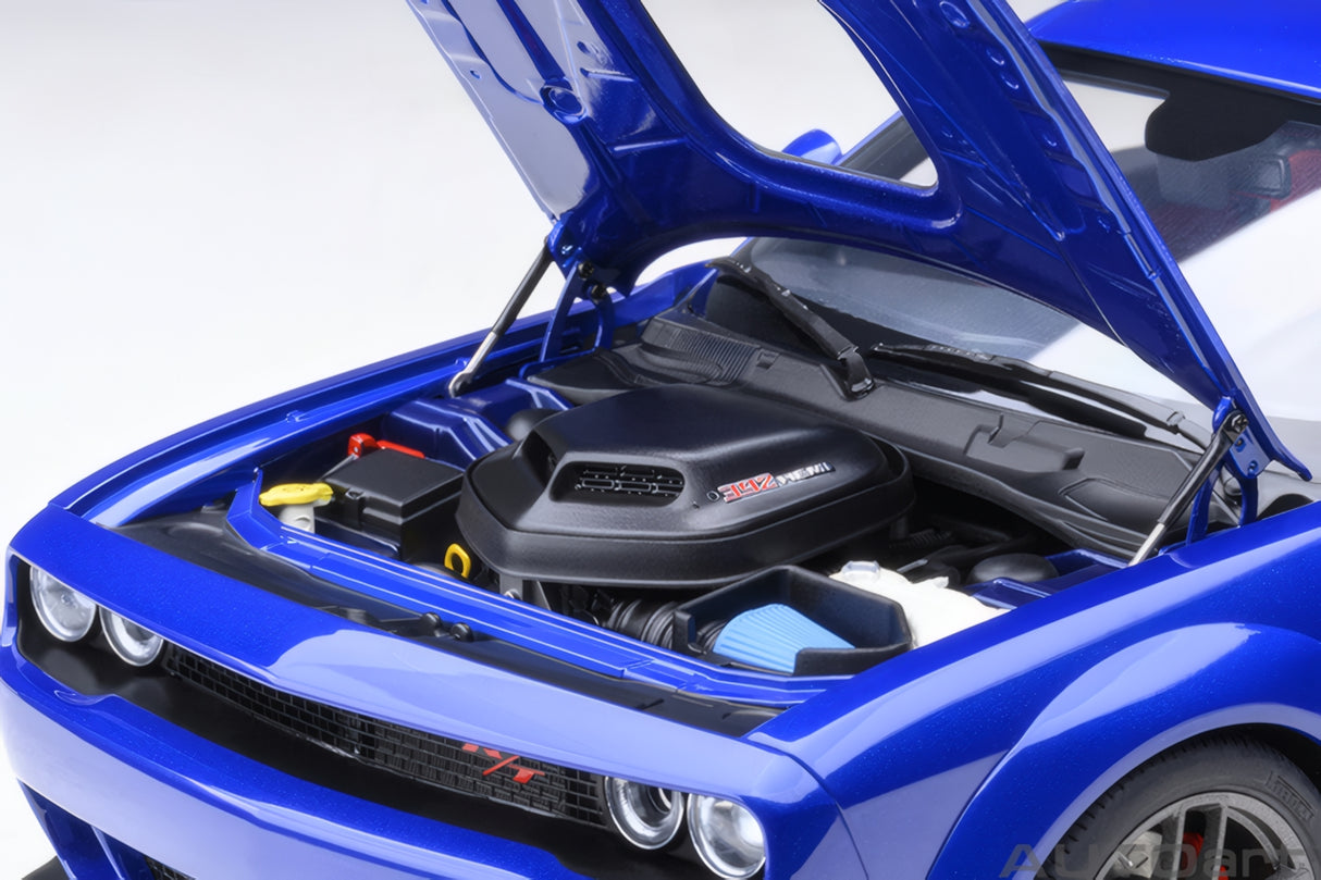 AUTOart 1:18 Dodge Challenger R/T Scat Pack Widebody 2022, Indigo Blue (71772)