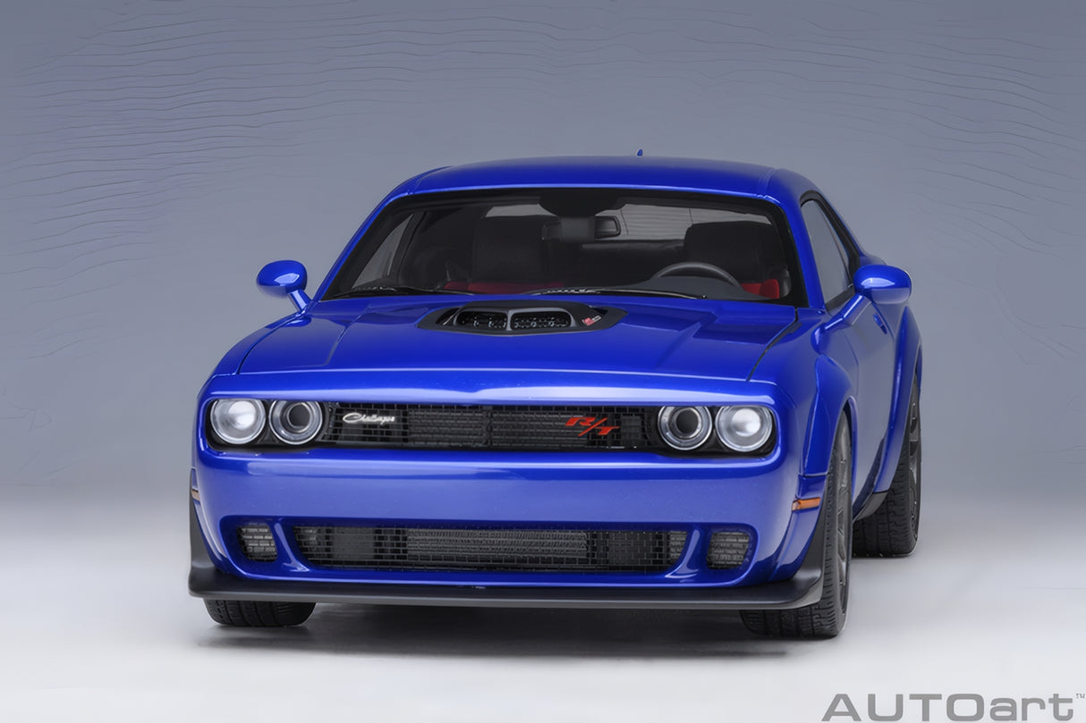 AUTOart 1:18 Dodge Challenger R/T Scat Pack Widebody 2022, Indigo Blue (71772)