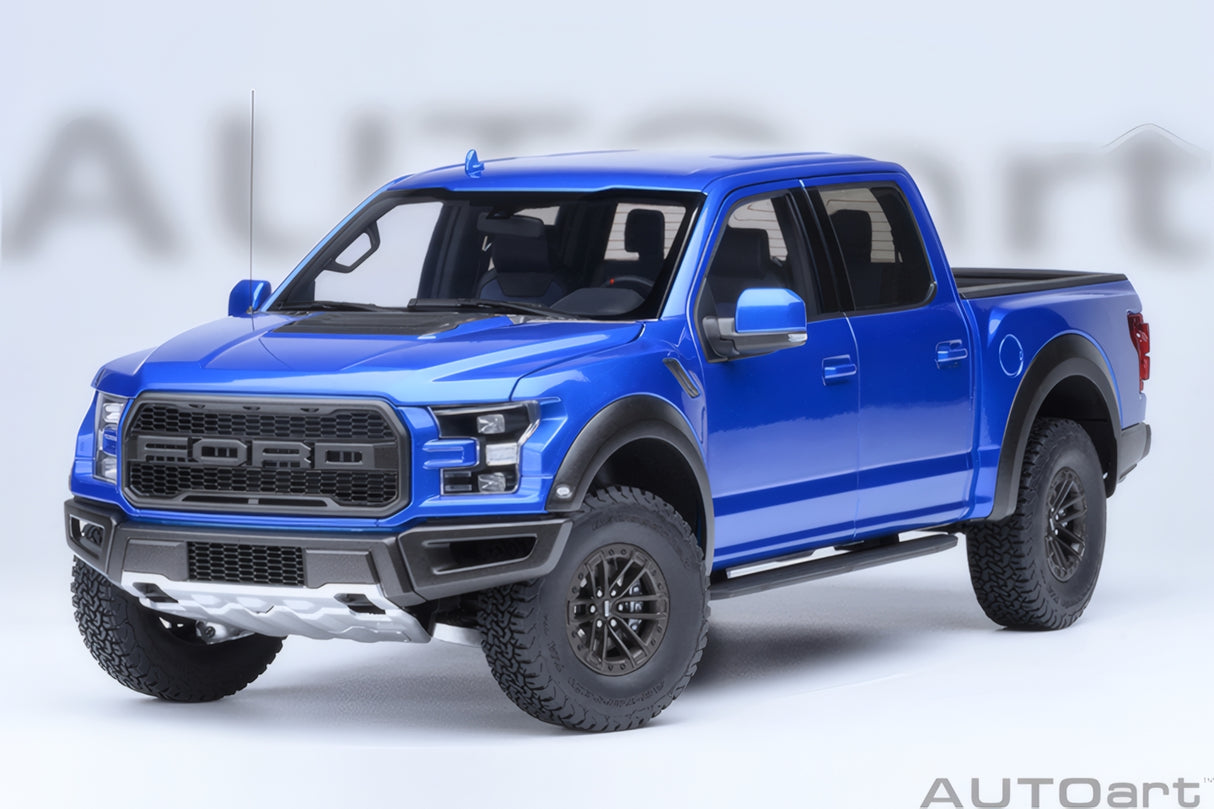 AUTOart 1:18 Ford F-150 Raptor Supercrew 2019, Velocity Blue (72949)