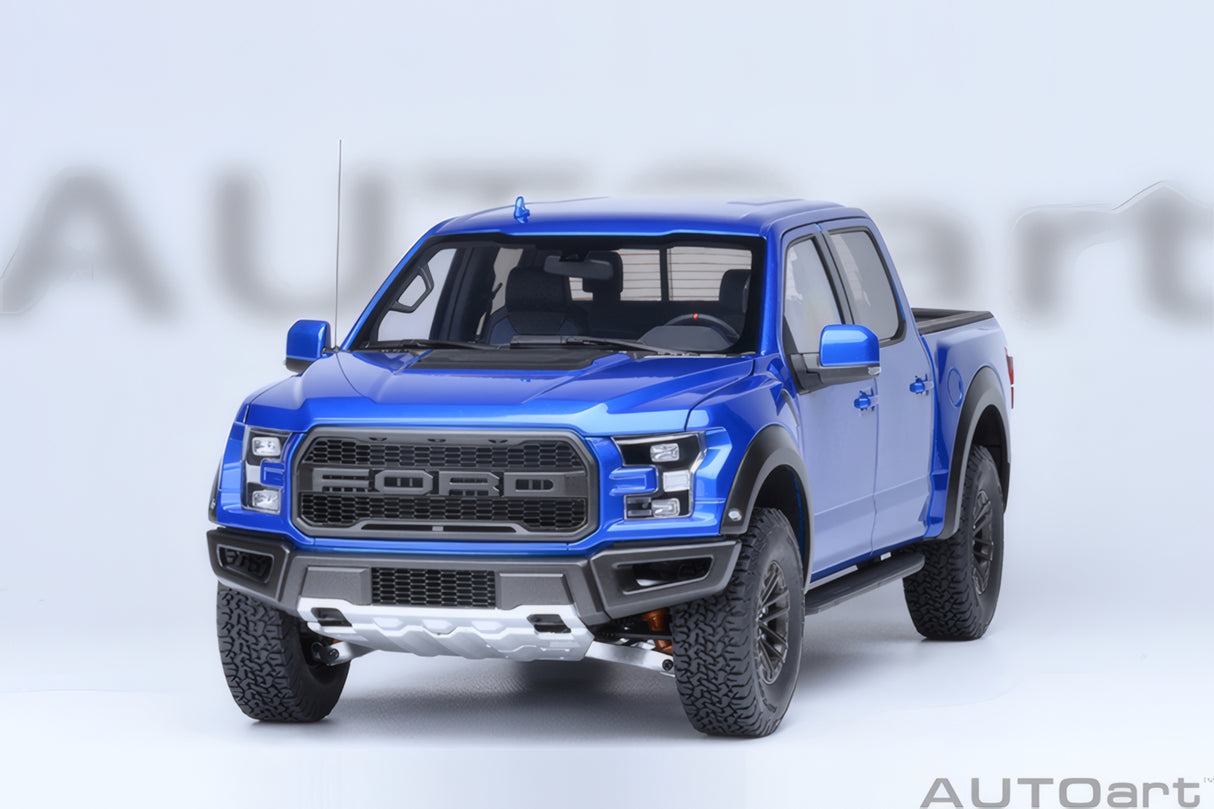 AUTOart 1:18 Ford F-150 Raptor Supercrew 2019, Velocity Blue (72949)