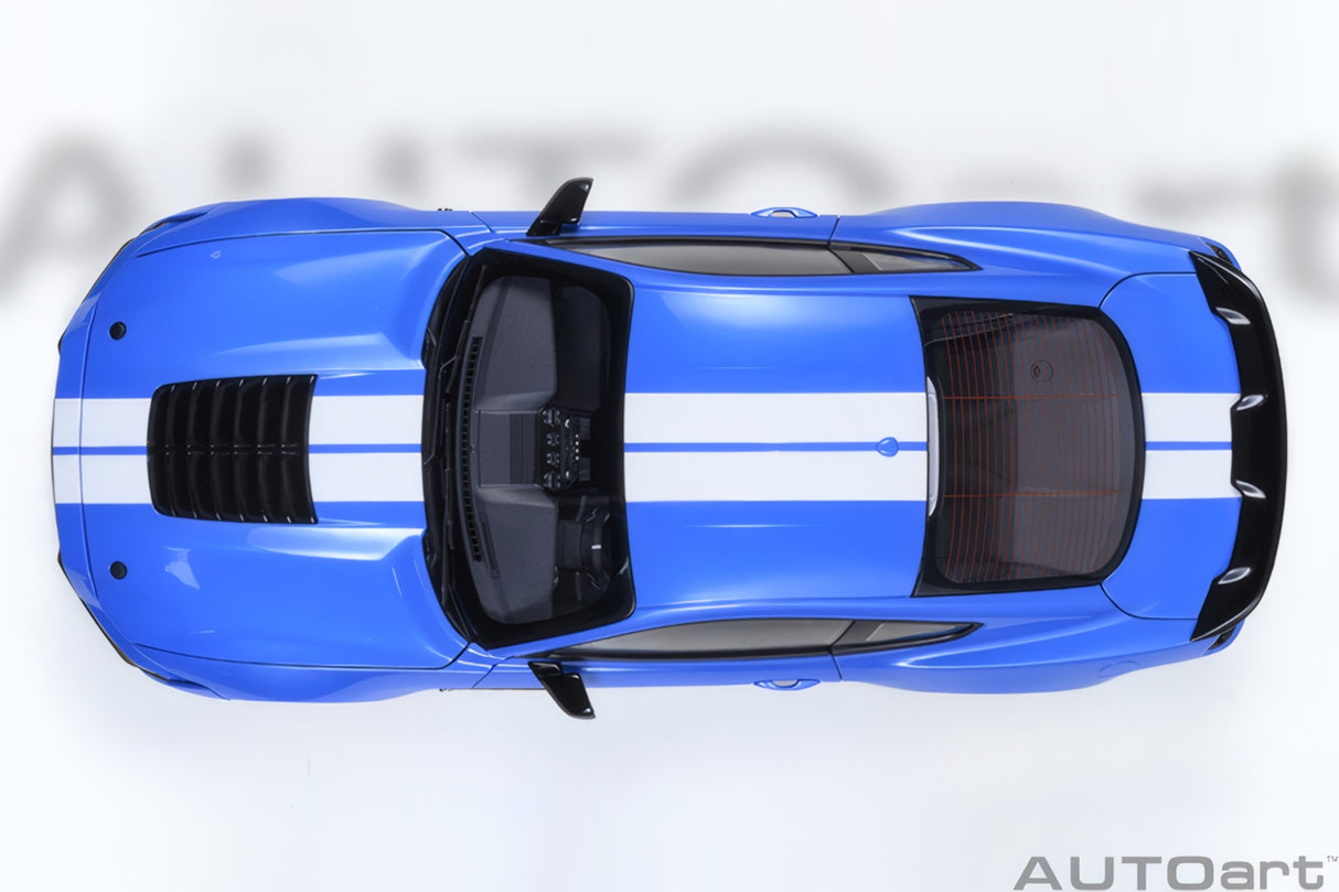 AUTOart 1:18 Ford Mustang Shelby GT500, Grabber Blue (73094)