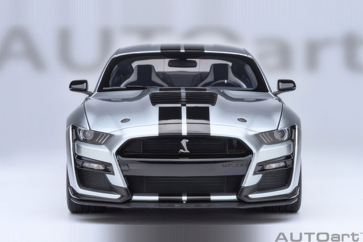 AUTOart 1:18 Ford Mustang Shelby GT500, Iconic Silver (73096)