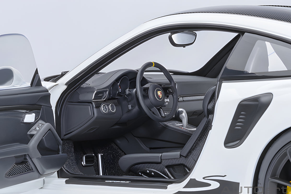 AUTOart 1:18 Porsche 911 (991.2) GT3 RS, Weissach Package, White (78176)