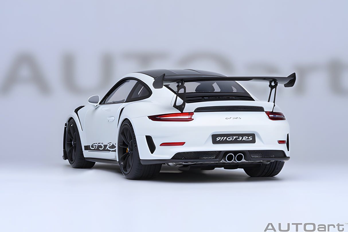 AUTOart 1:18 Porsche 911 (991.2) GT3 RS, Weissach Package, White (78176)