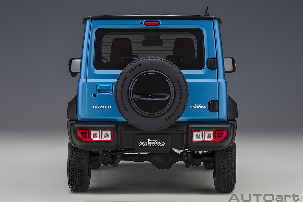 AUTOart 1:18 Suzuki Jimny (JB74), Brisk Blue Metallic/Black Roof (78507)