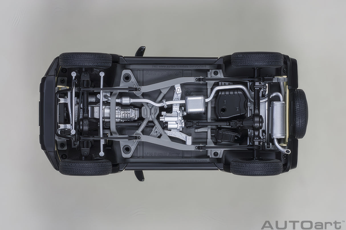 AUTOart 1:18 Suzuki Jimny (JB74), Chiffon Ivory Metallic/Black Roof (78510)