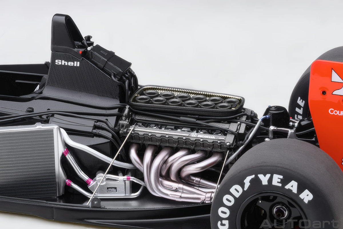 AUTOart 1:18 McLaren Honda MP 4/6 1991 Japanese GP 1991 A.Senna #1, with McLaren Logo (89140)