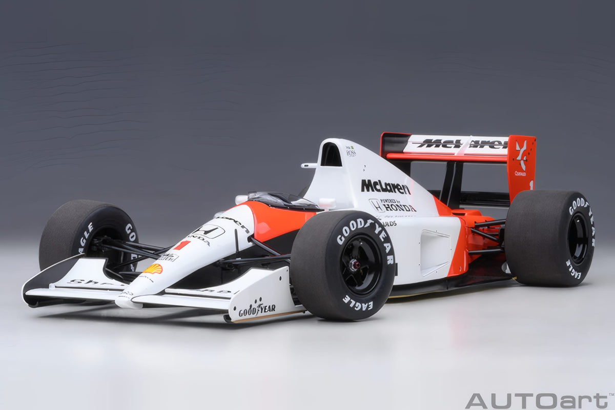 AUTOart 1:18 McLaren Honda MP 4/6 1991 Japanese GP 1991 A.Senna #1, with McLaren Logo (89140)