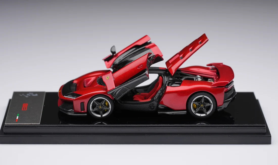 BBR Models 1/64 Ferrari F80 Supercar Rosso Red - BBR Models x AR Box (BBR64001H)