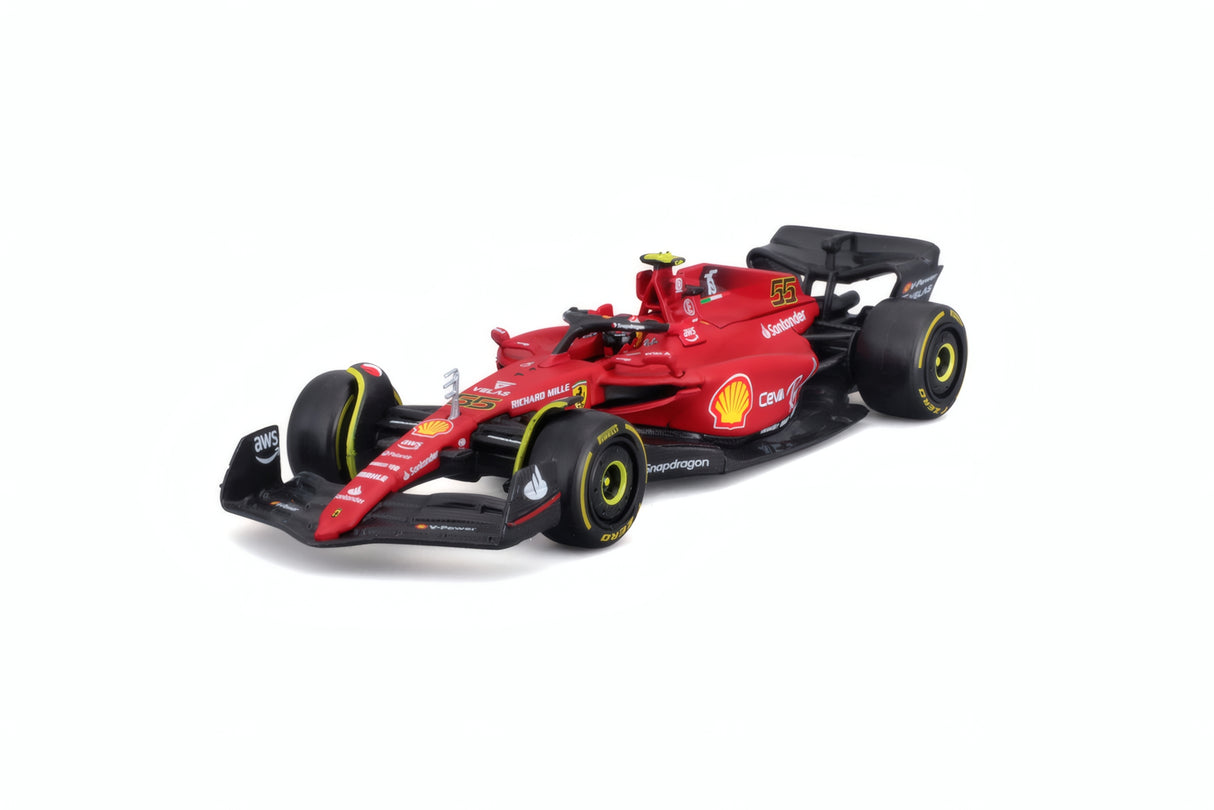 BBURAGO 1/43 FERRARI F1-75 Season Car 2022 C. Sainz (36831S/55)