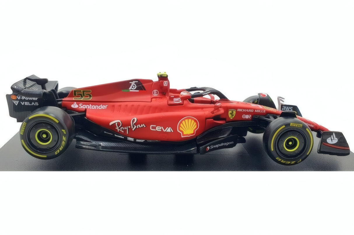 BBURAGO 1/43 FERRARI F1-75 Season Car 2022 C. Sainz (36831S/55)