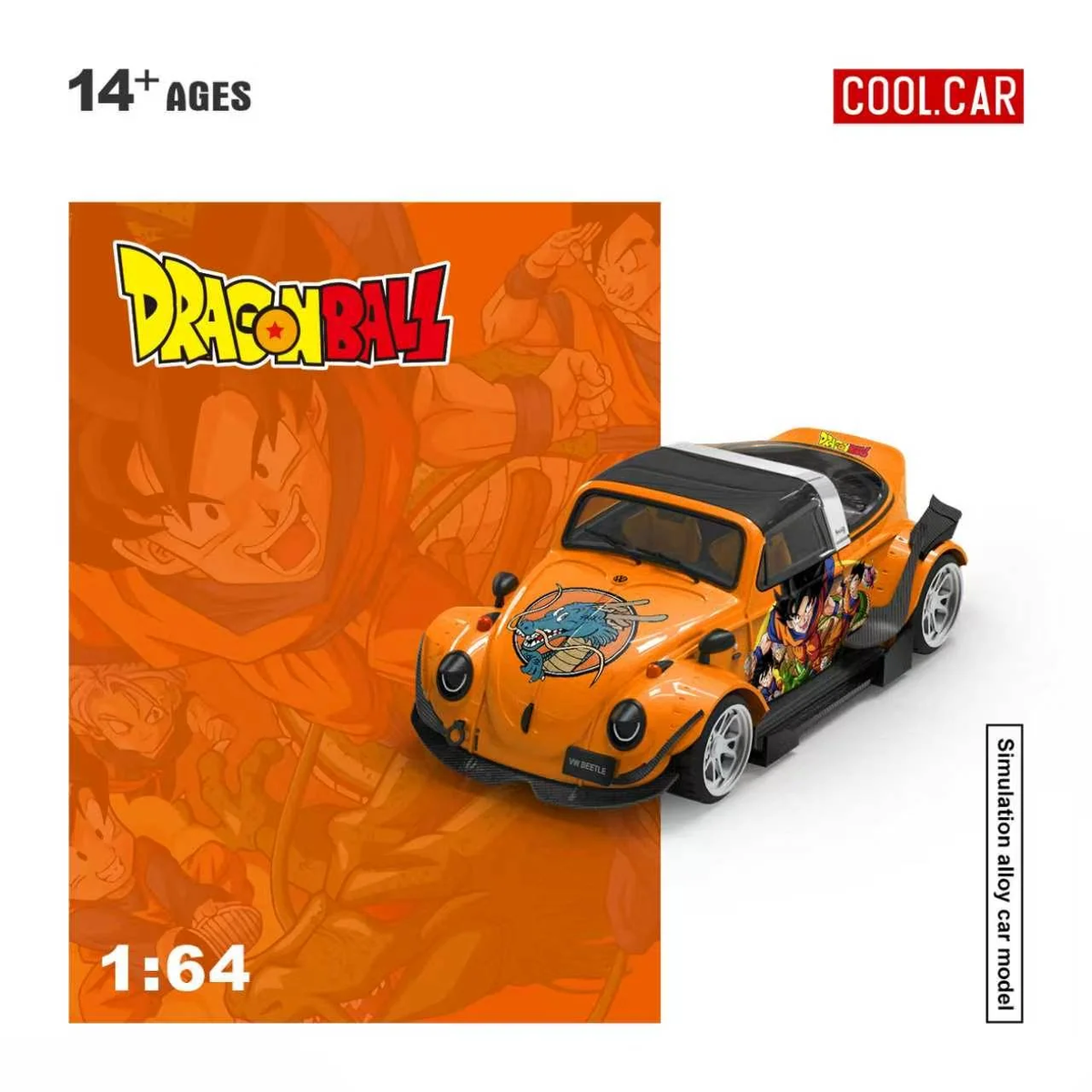 Cool Car 1:64 Volkswagen Beetle Ball Livery (CC646235)