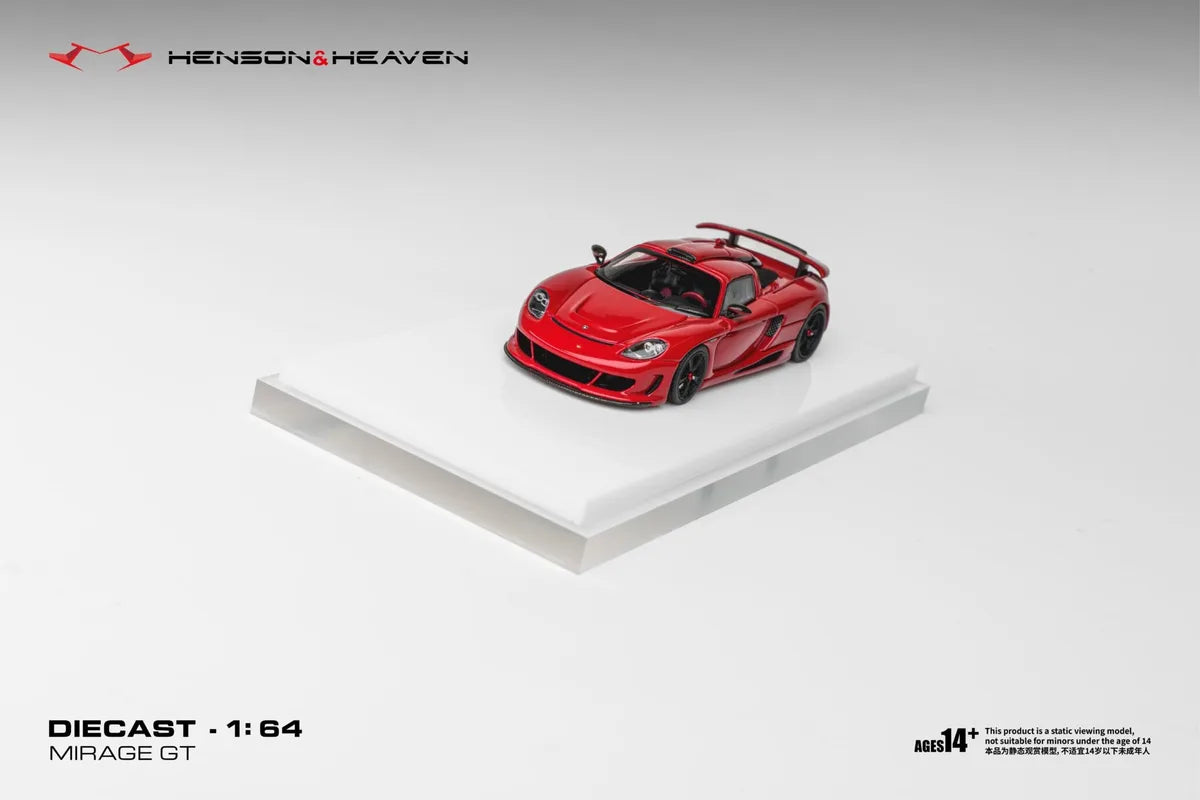 HH Model 1:64 Gamera Mirage GT Gloss Red (HHMGMGR)