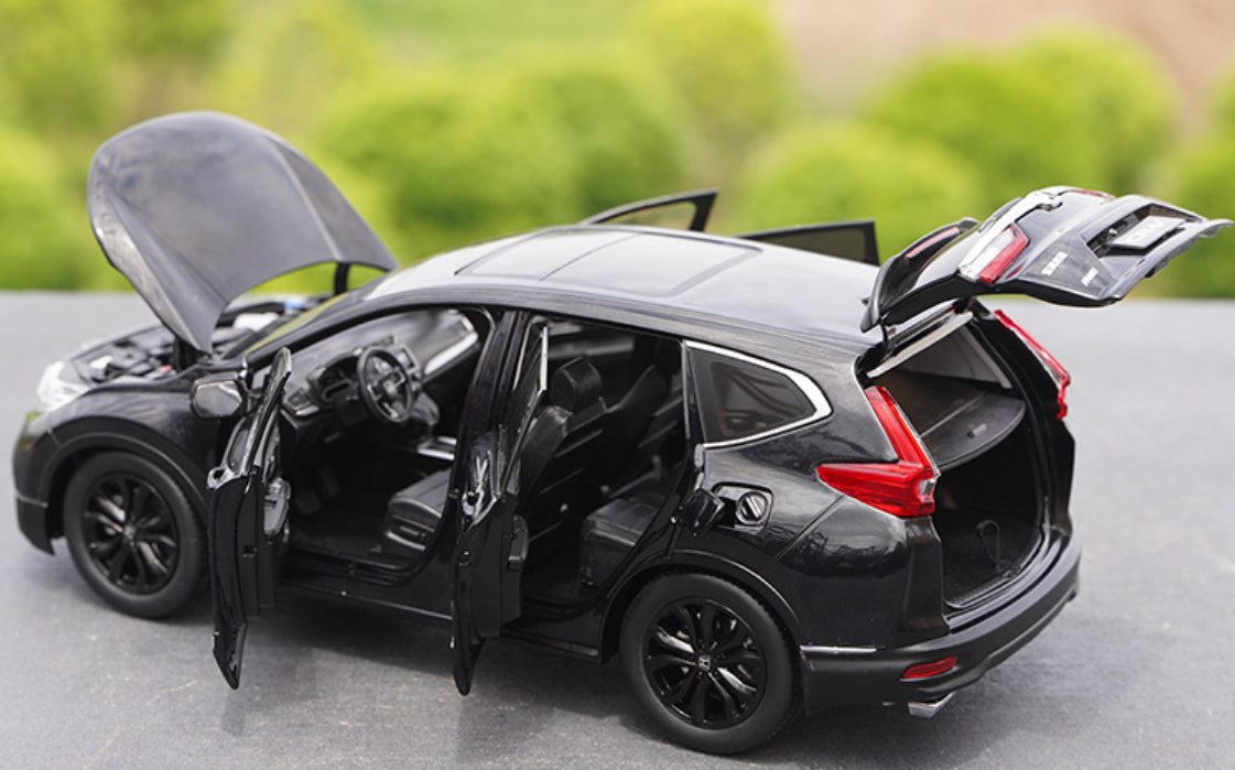 Honda CR-V 2021 Black Edition Diecast Car Model 1:18 (Dealer)