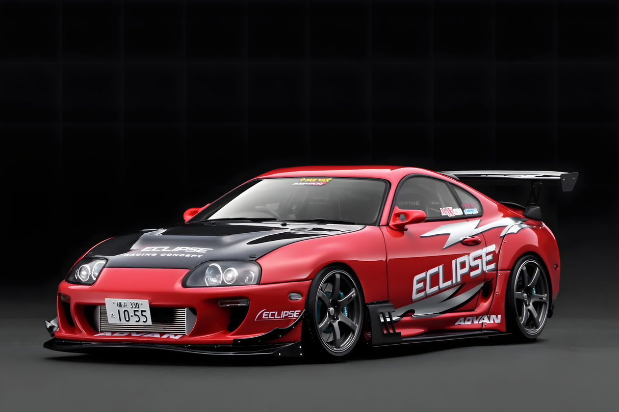 Ignition Model 1:18 Toyota Supra RZ (JZA80) ORIDO-STREET Ver.2 Red (IG3883)