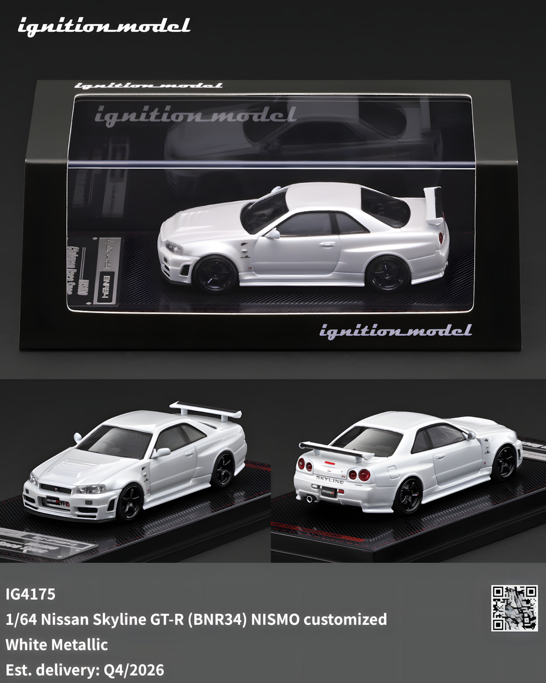 Ignition Model 1:64 Nissan Skyline GT-R (BNR34) NISMO Customized