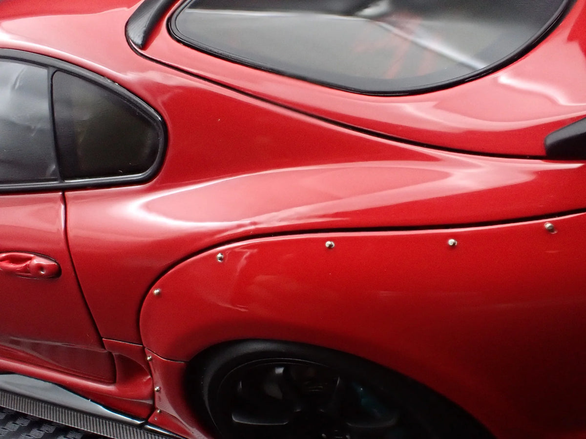 Ignition Model 1:18 Toyota Supra RZ (JZA80) ORIDO-STREET Ver. Red (IG3885)