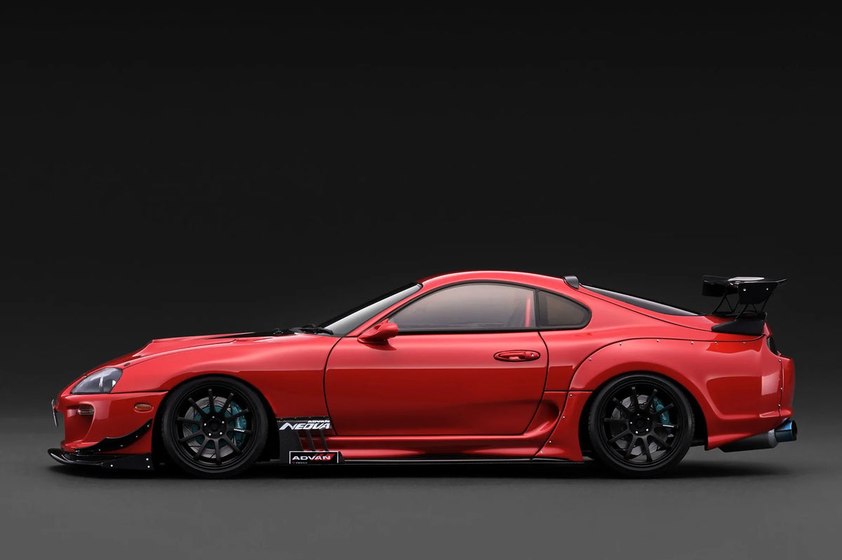 Ignition Model 1:18 Toyota Supra RZ (JZA80) ORIDO-STREET Ver. Red (IG3885)