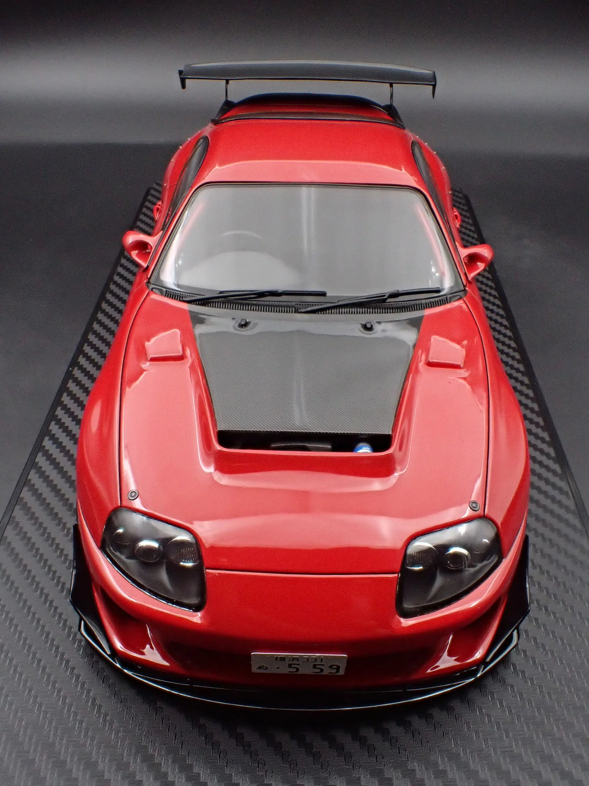 Ignition Model 1:18 Toyota Supra RZ (JZA80) ORIDO-STREET Ver. Red (IG3885)