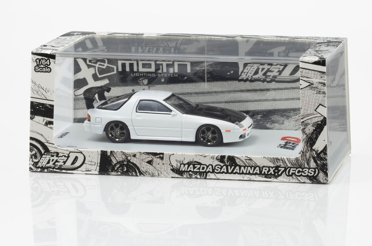 KYOSHO 1:64 INITIAL-D MAZDA SAVANNA RX-7 (FC3S) with LED (07133LC)