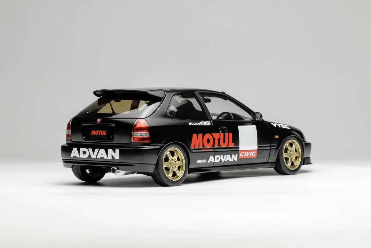 MOTORHELIX 1:18 Honda Civic TYPE R (EK9) No Good Racing Motul (M85010)