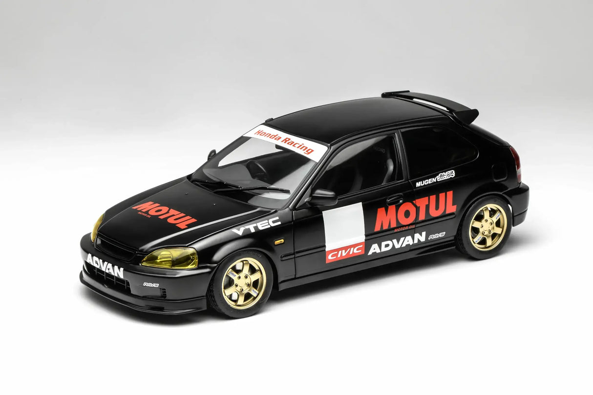 MOTORHELIX 1:18 Honda Civic TYPE R (EK9) No Good Racing Motul (M85010)