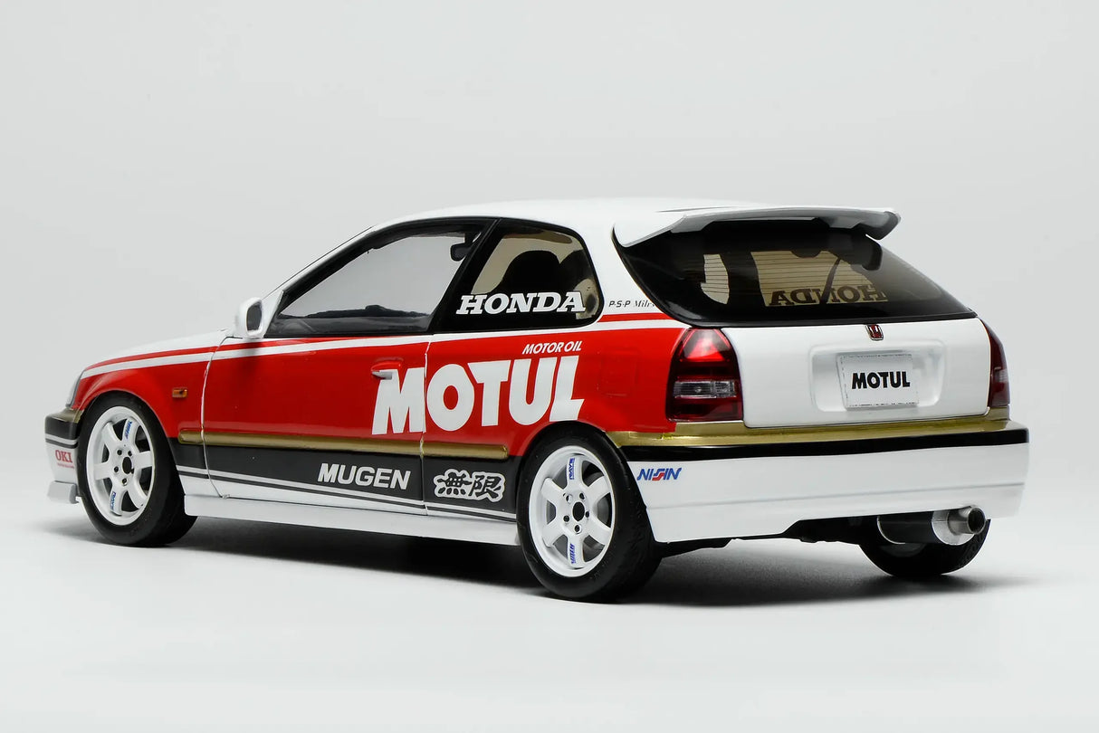 MOTORHELIX 1:18 Honda Civic TYPE R (EK9) Customized Motul Livery (M85012)