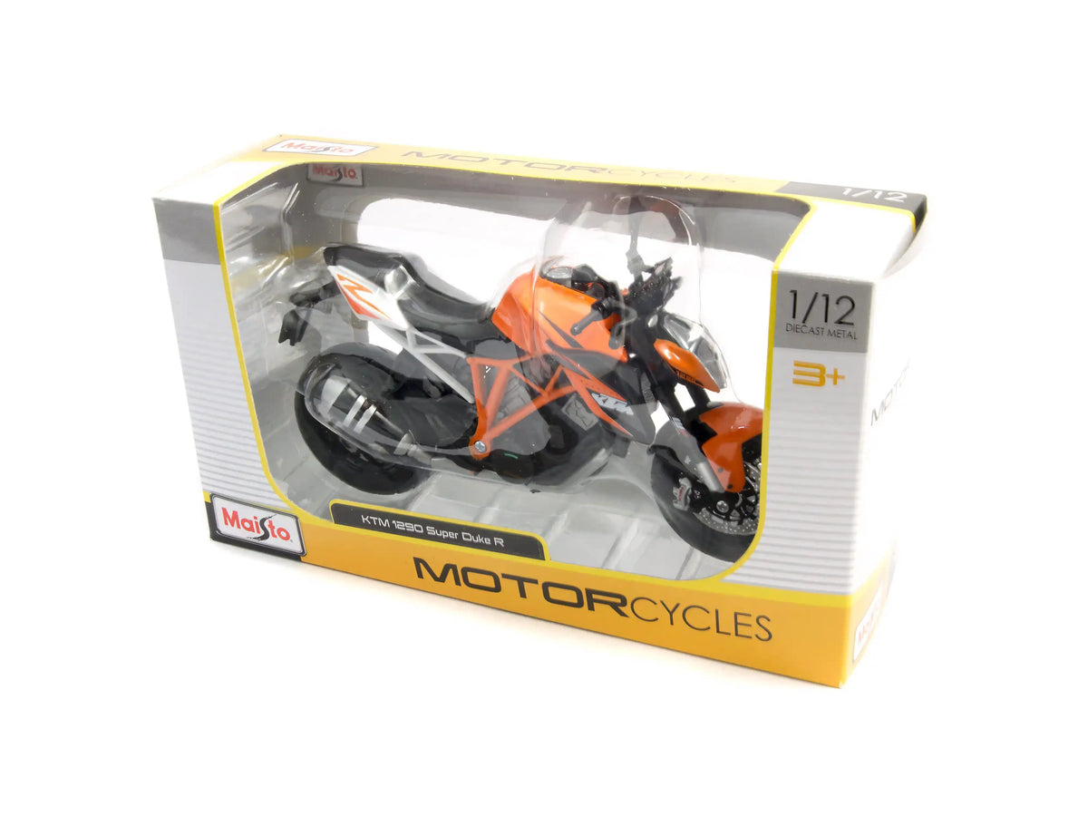 MAISTO 1/12 KTM 1290 SUPER DUKE R BLACK/ORANGE (32710)