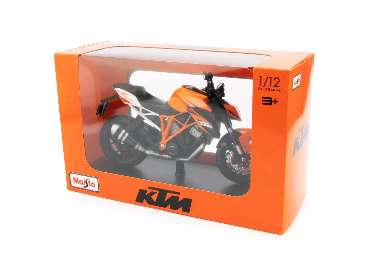 MAISTO 1/12 KTM 1290 SUPER DUKE R BLACK/ORANGE (32710)