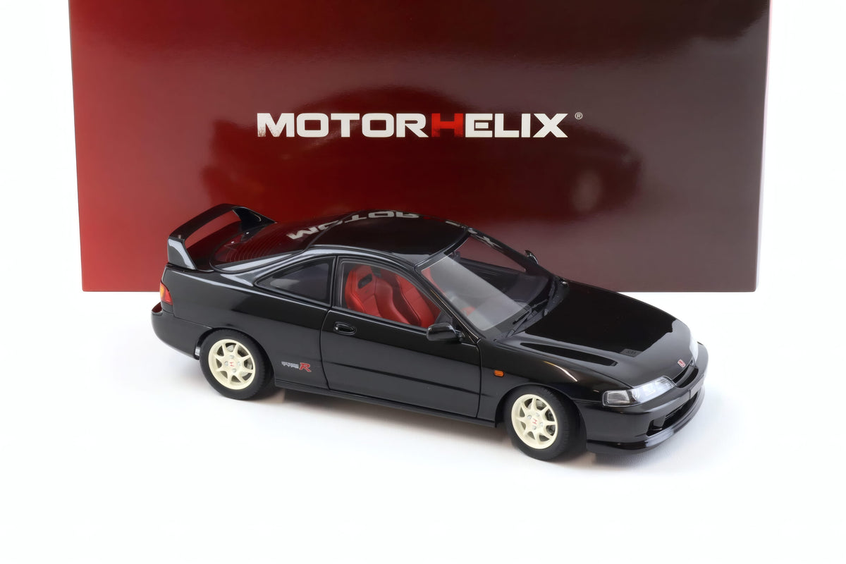 MOTORHELIX - 1/18 - HONDA - INTEGRA TYPE-R (DC2) 1997 - BLACK (M85203)